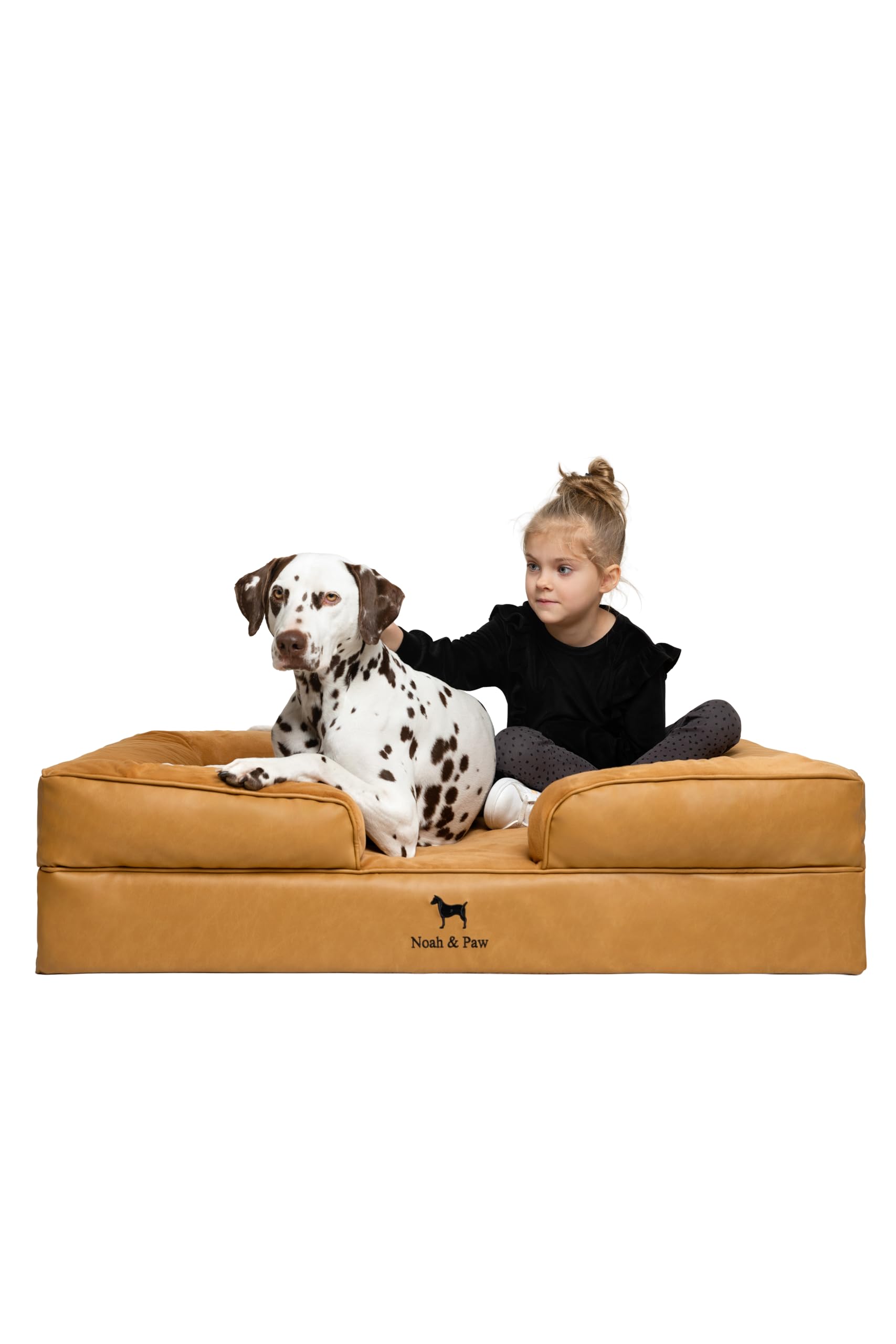 Noah & Paw XL: lit chien mémoire-gel-refroidissant pour un confort durable.