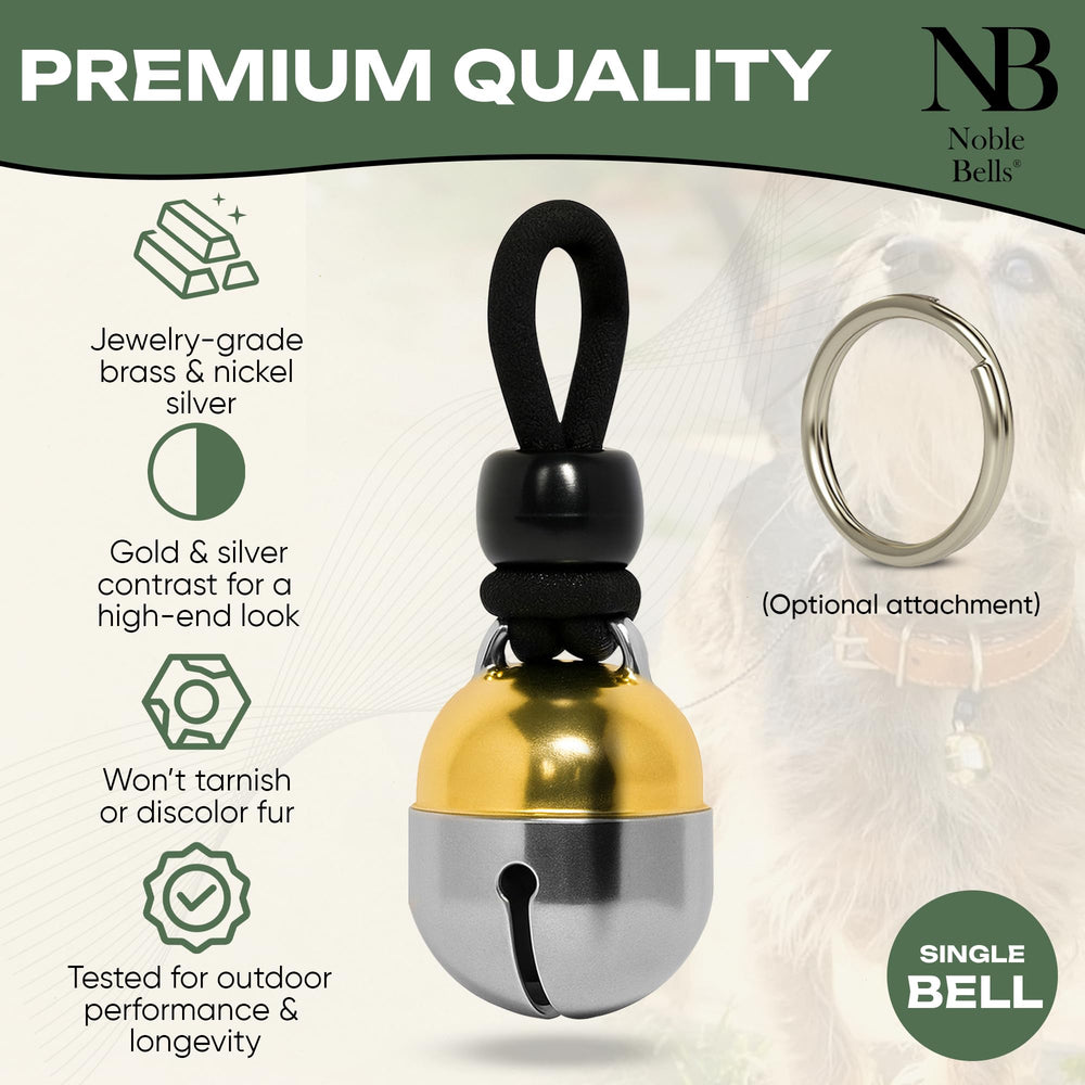 Noble Bells cloche multifacette en métal résistant pour activités quotidiennes