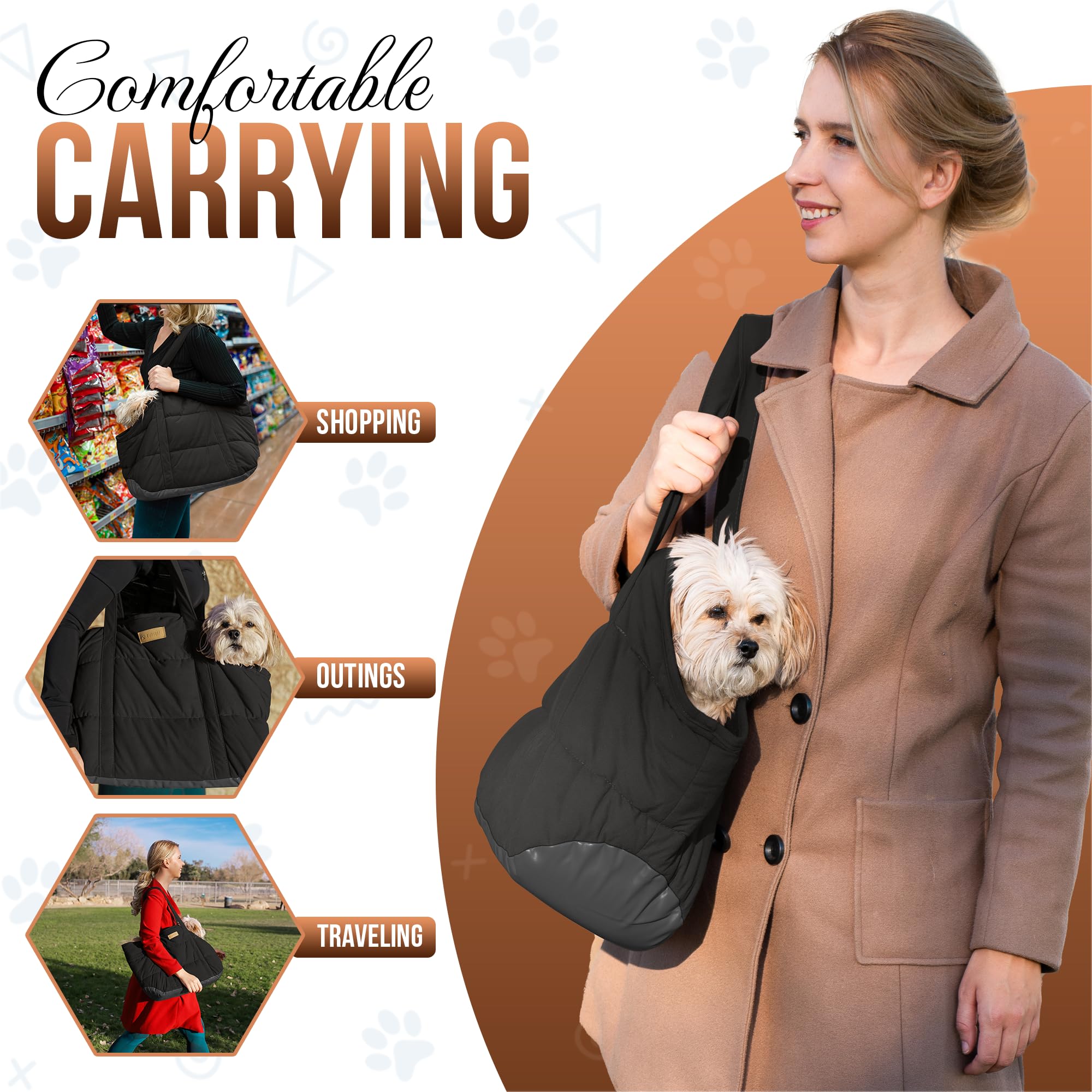 NoblePup poches pratiques pour friandises et accessoires à portée de main.