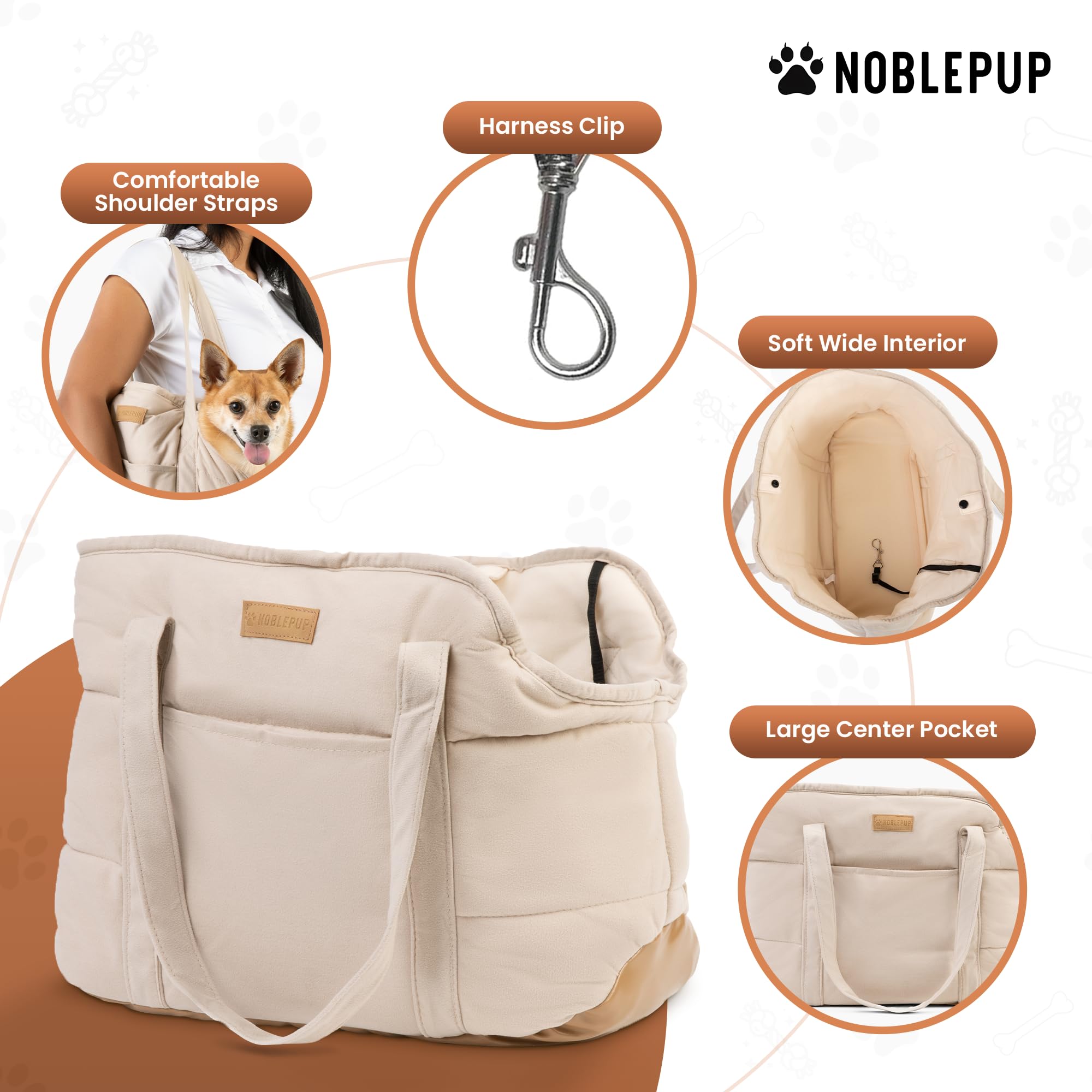NoblePup poches pratiques pour organiser friandises et accessoires
