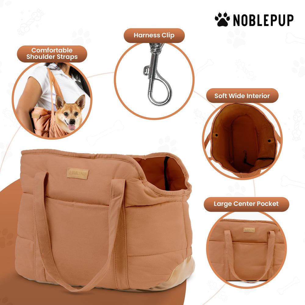 Portage léger sur l’épaule avec pochettes pratiques pour accessoires.