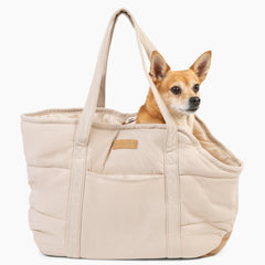 NoblePup porte-sac peluche petit chien pour un confort doux en voyage