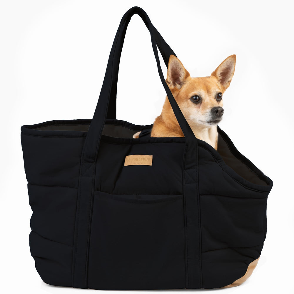 NoblePup sac-peluche-chien-petit intérieur moelleux et confort en déplacement.