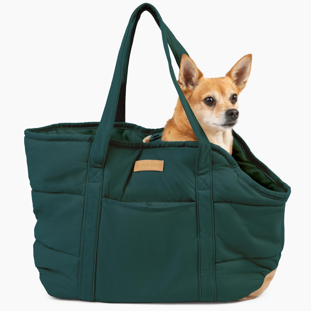 NoblePup sac porte-chien petit peluche extérieur, confort lors des sorties.