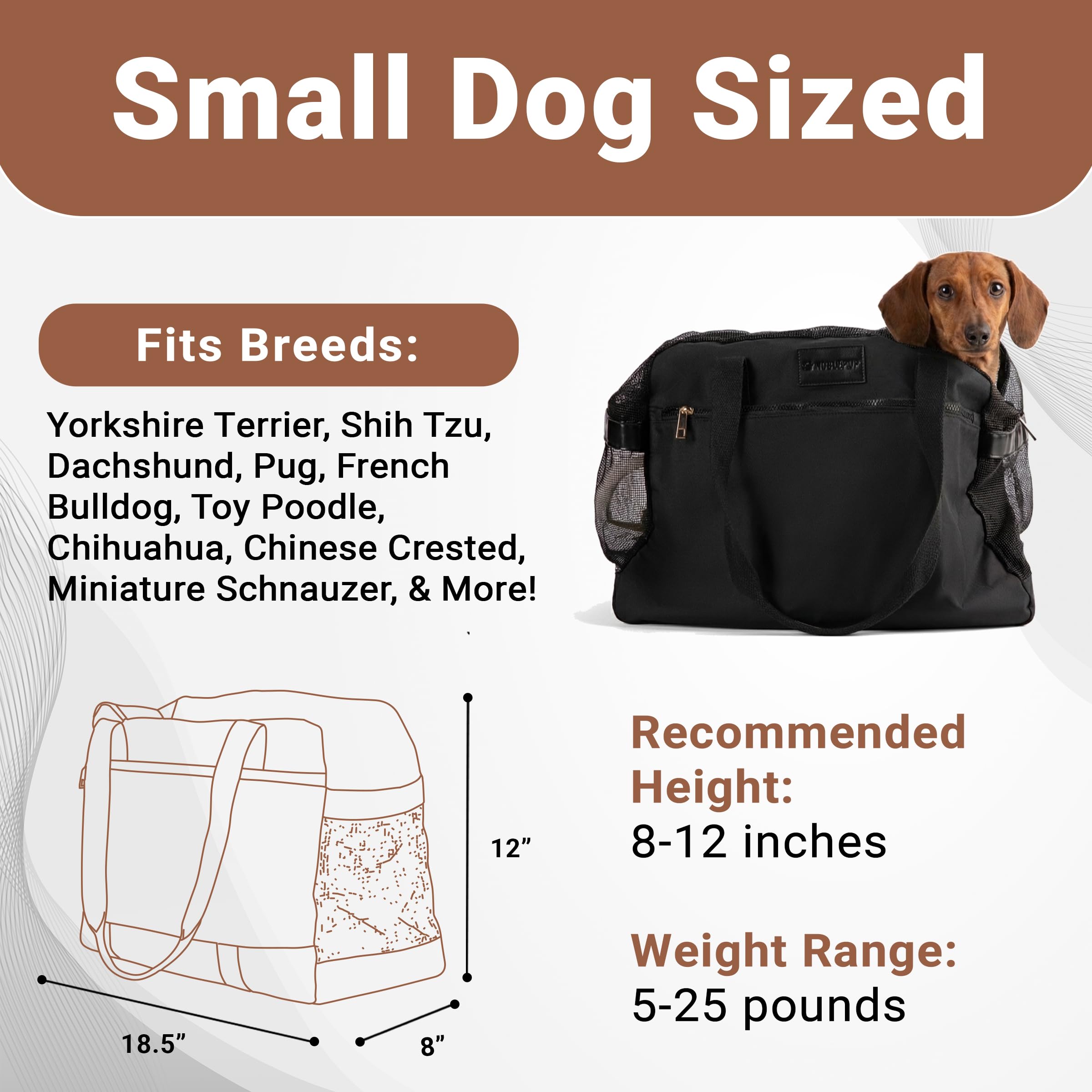 NoblePup tote durable en nylon: robustesse quotidienne et nettoyage simple.