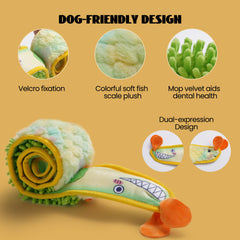 Jouet puzzle interactif Nocciola EEL qui occupe et stimule le chien