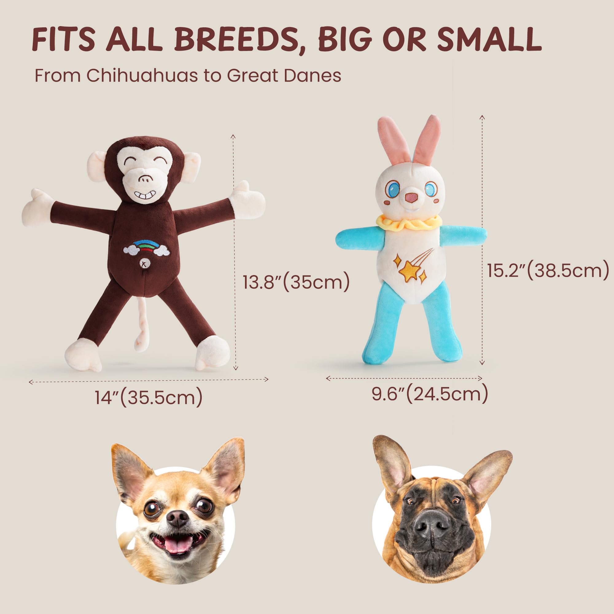 Jouet Nocciola stimulation cognitive pour chiens de toutes tailles.
