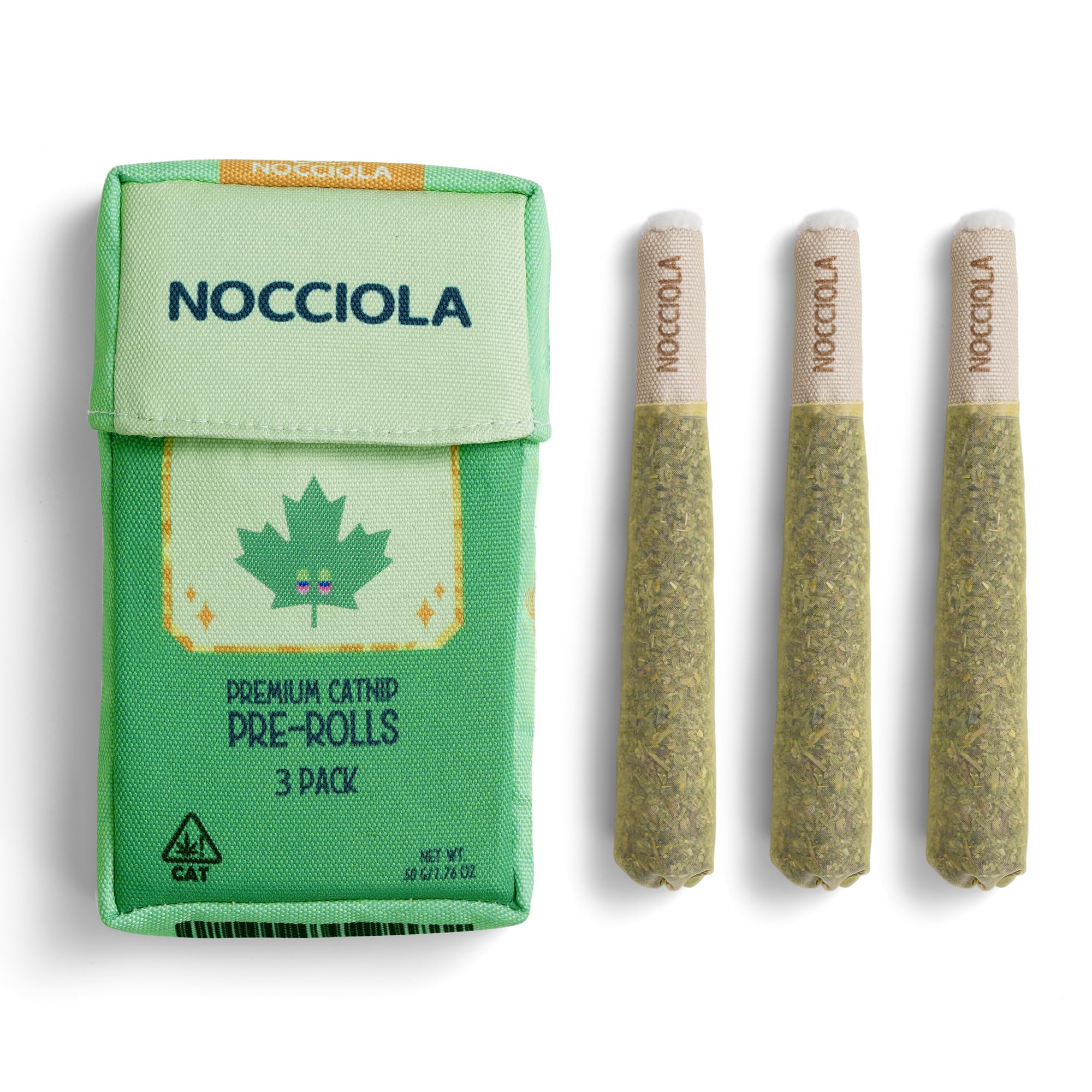 Nocciola jouets-chat-catnip-ensemble-3-pack : stimule l'activité et l'exploration du chat