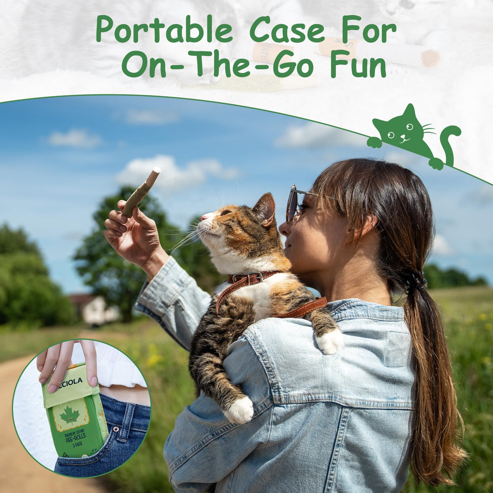 Nocciola jouets-chat-catnip-relief-anti-stress : conçu pour aider à canaliser l'énergie des chats d'intérieur