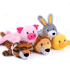 Nocciola renard interactif: jouet peluche pour chiens actifs et anxiété calmée.
