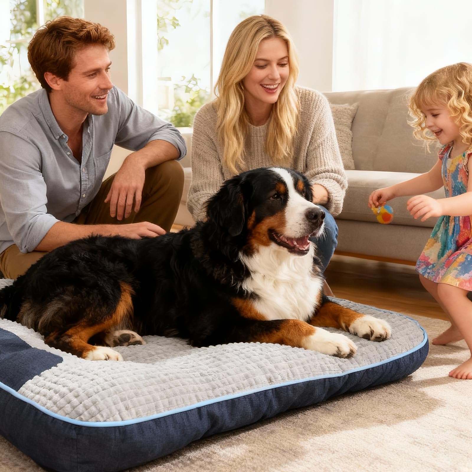 Compagnon fiable pour chiens lourds et actifs.