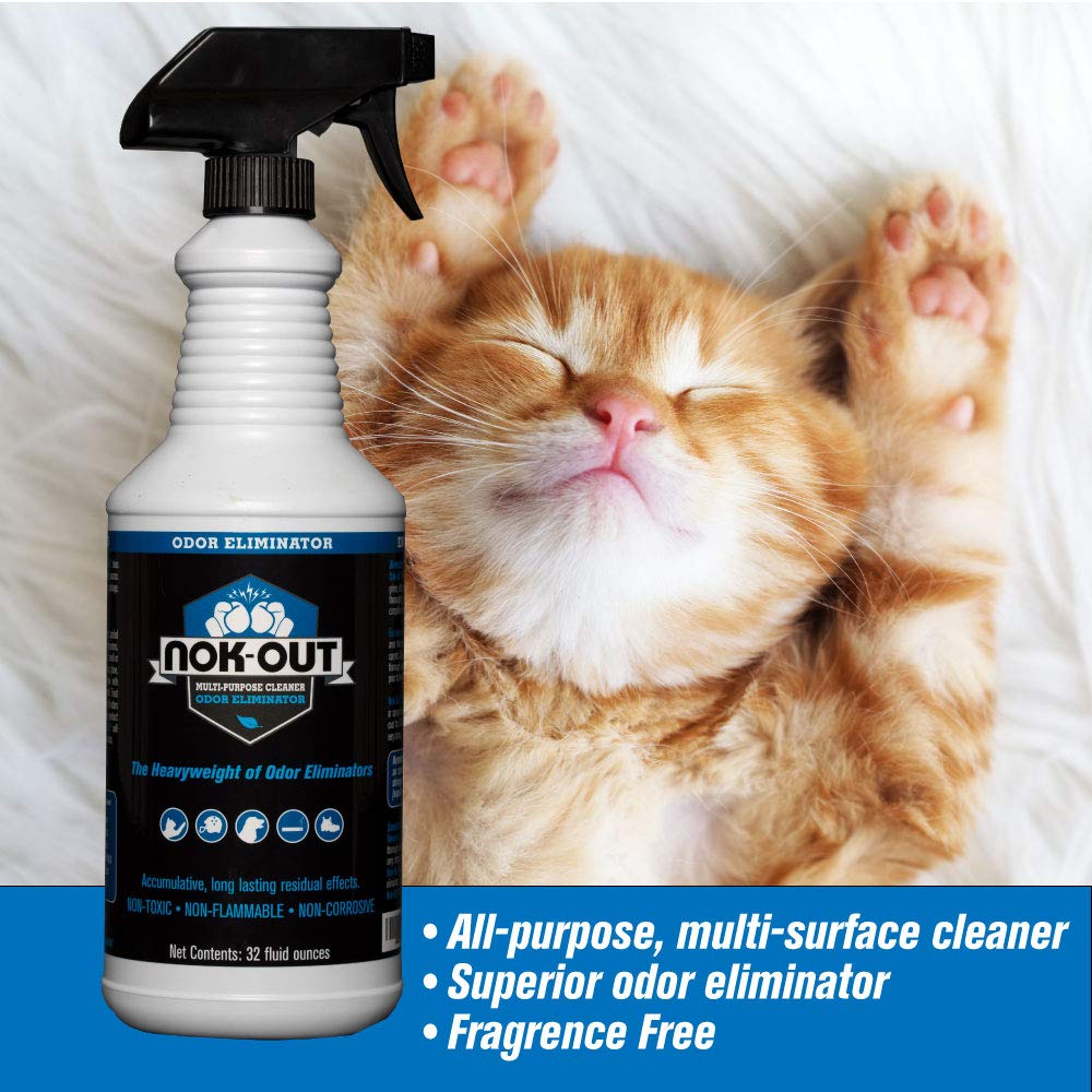 NOK OUT Odor Remover — pré-lavage rapide pour traiter les textiles.