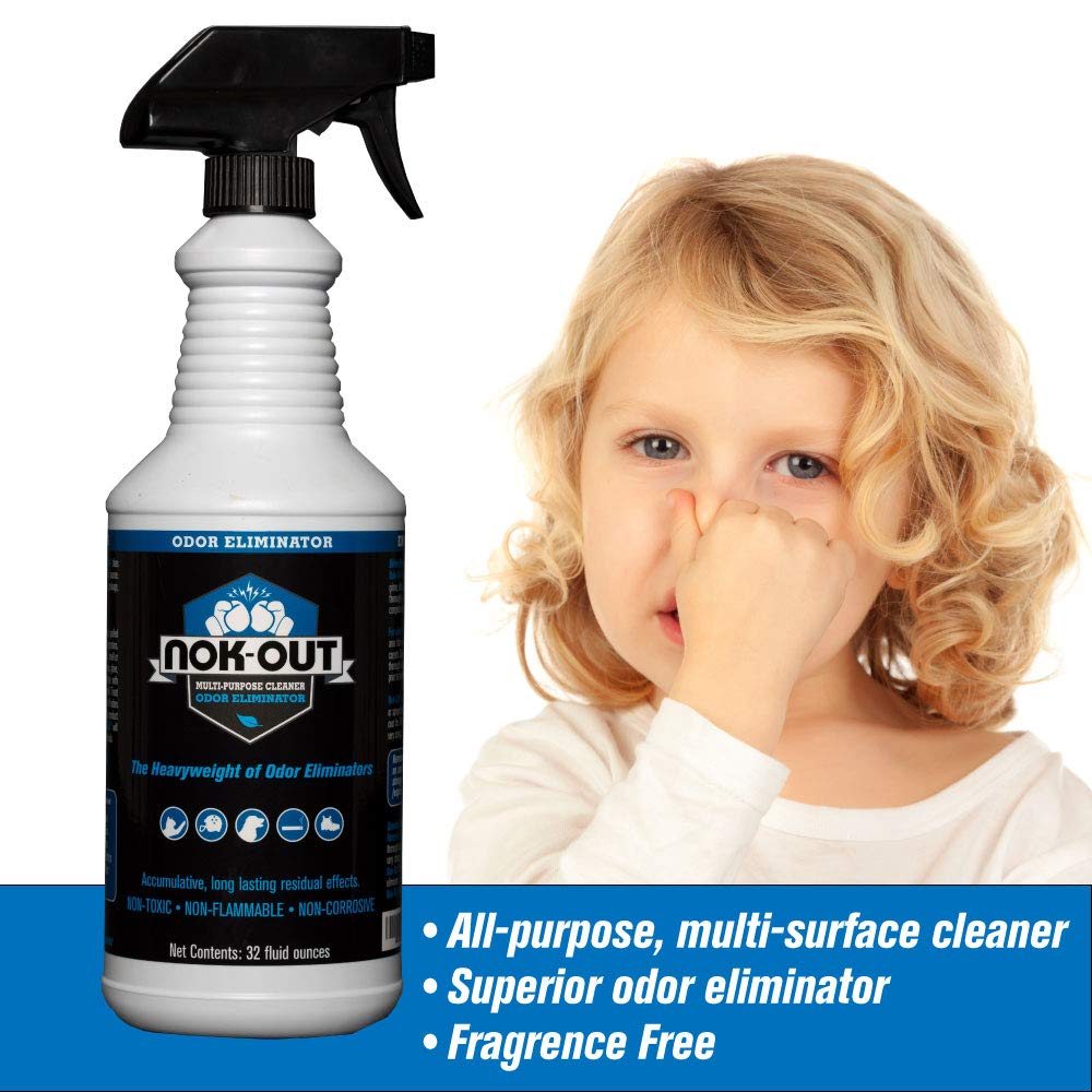 NOK OUT Odor Remover — sans fragrance pour une neutralisation plus naturelle.