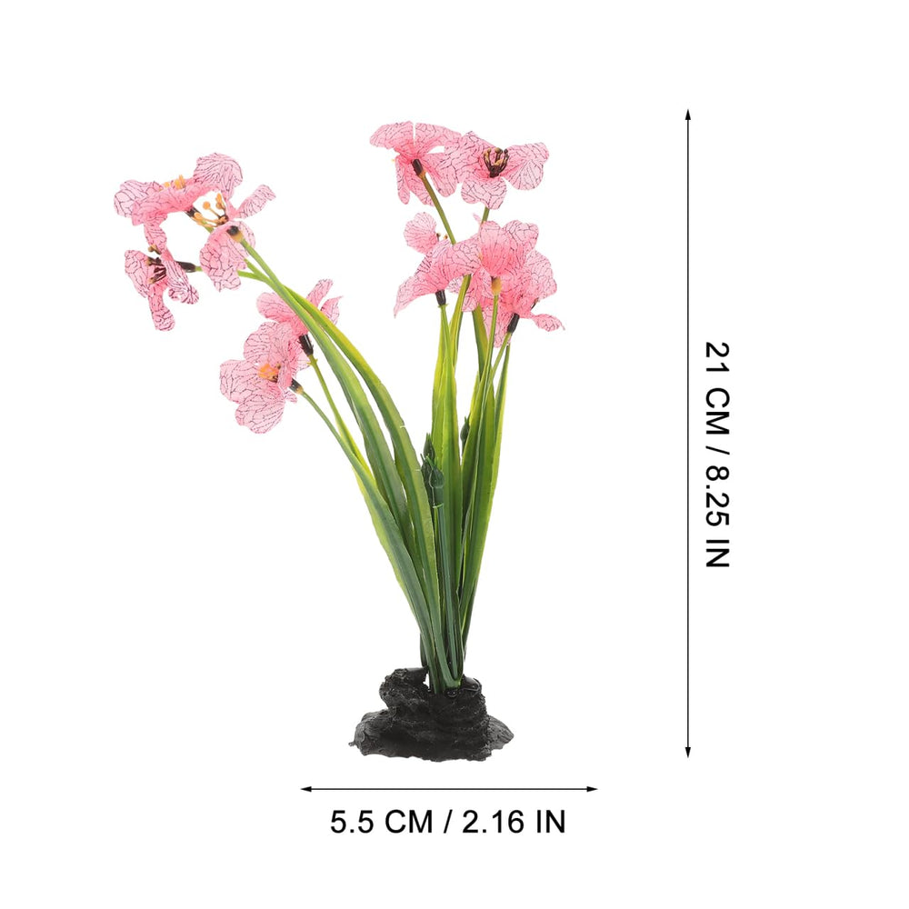 NOLITOY plante rose pour aquarium installation facile et rapide