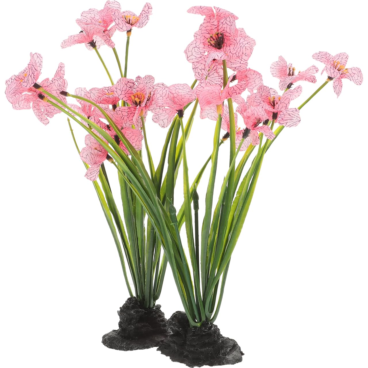 NOLITOY plantes flottantes roses pour Betta, ambiance naturelle et relaxante