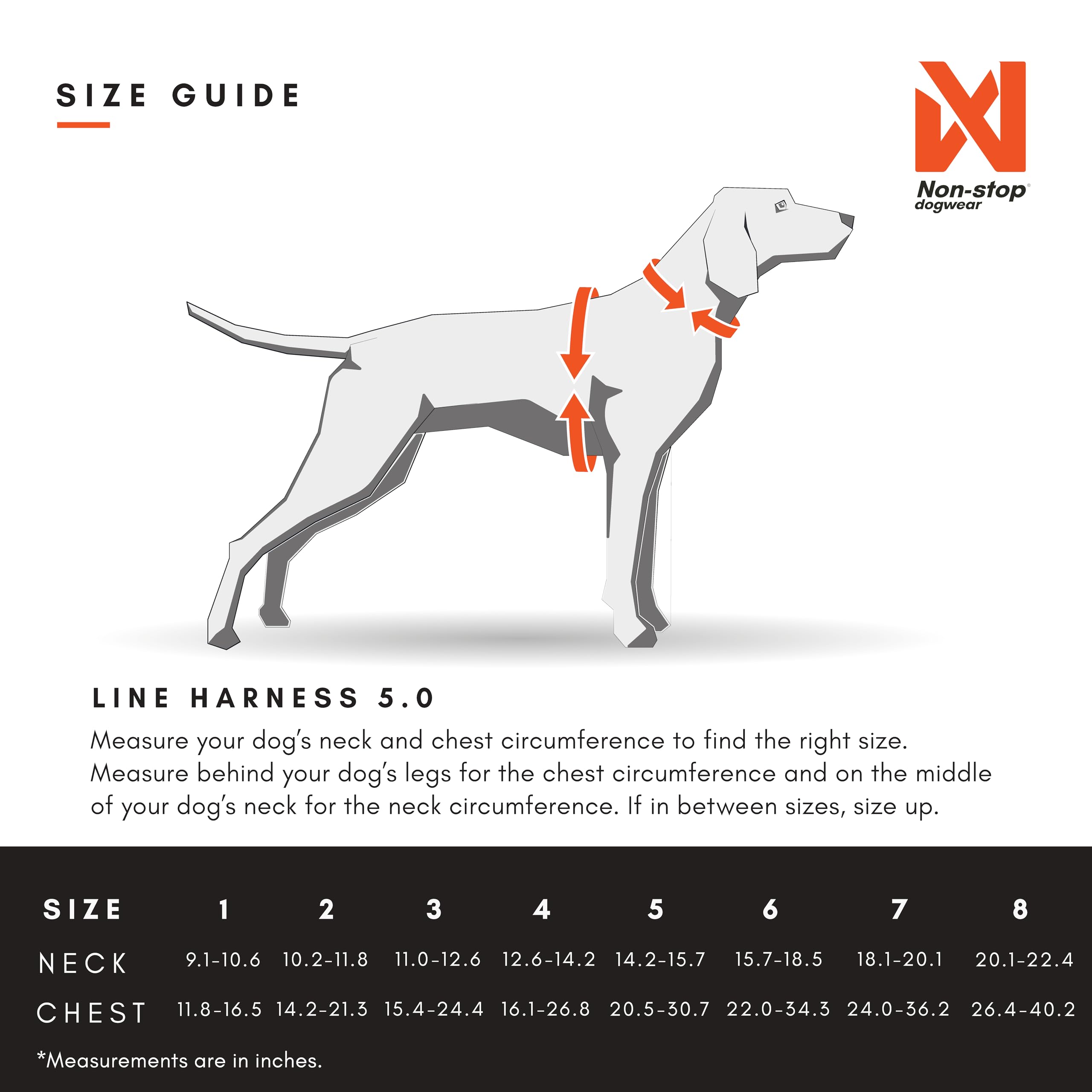 Non-stop dogwear Line 5.0 présente des points d'attache multiples pour la flexibilité.