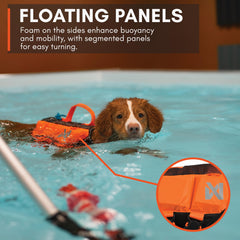 Détail mousse côté du Protector Life Jacket pour meilleure flottabilité.
