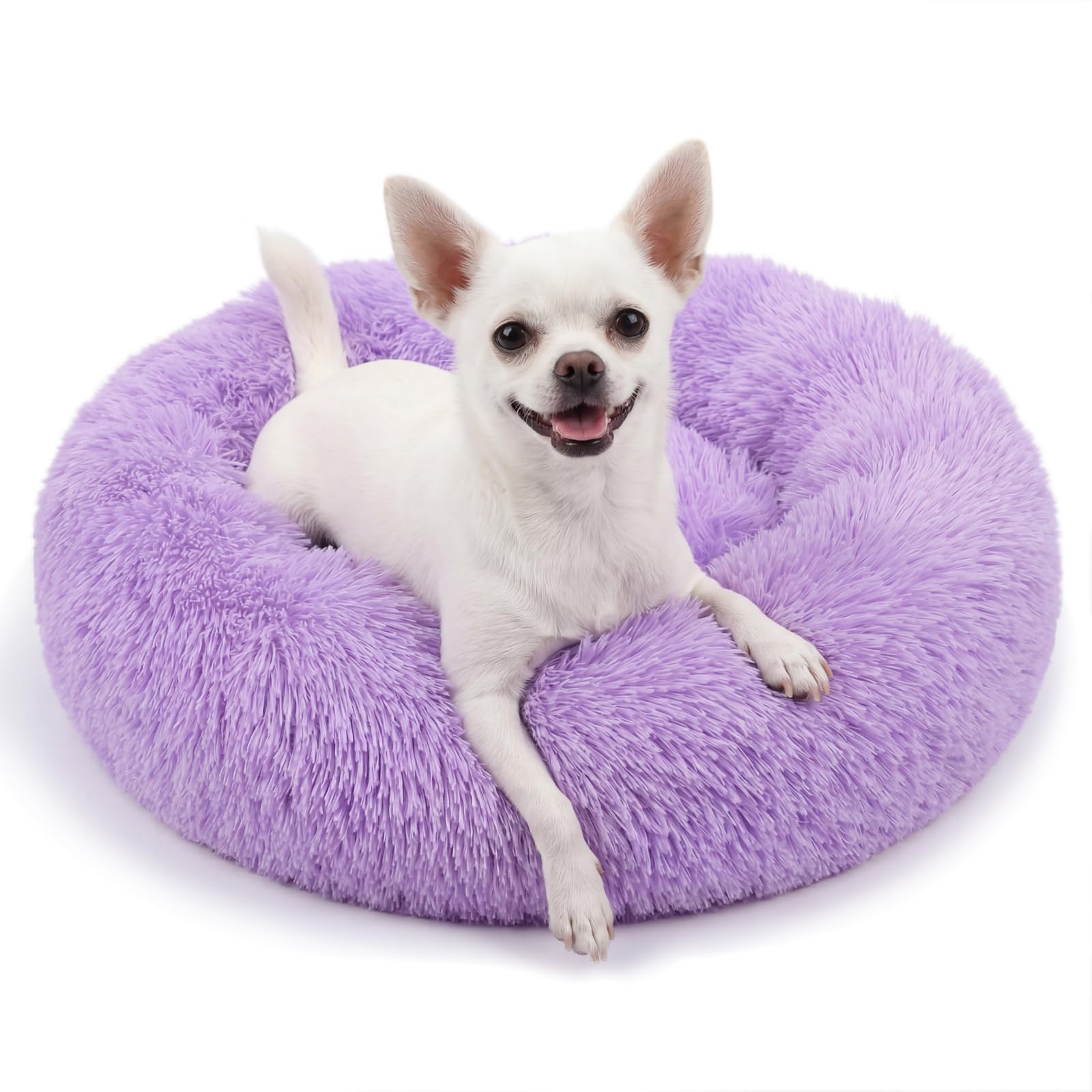 nononfish lit beignet apaisant – vue avant pour petit chien