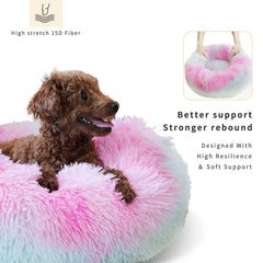 Rebord élevé donut Nononfish, confort pour chat.