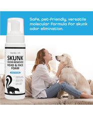 Nonscents application sur les poils d un animal pour neutraliser l odeur.