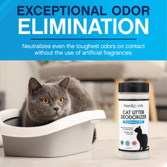 Nonscents élimination odeurs litière chat – bac de litière plus frais durablement.