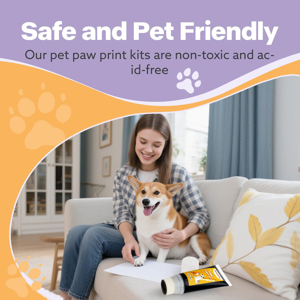 Noosuna encre non toxique pattes: sécurité pour animaux et famille