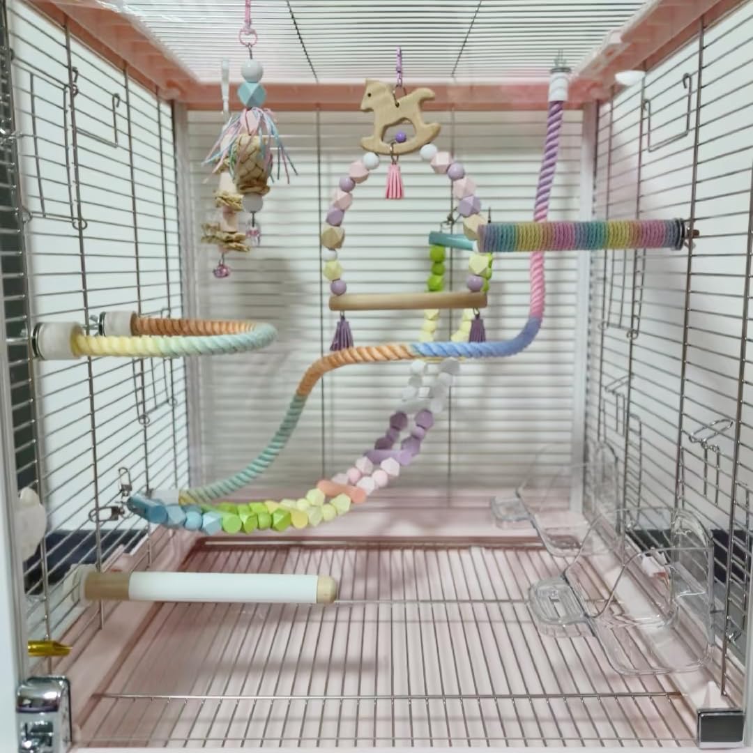 Nopikku dimension hauteur 18pouces, adaptée à la cage.