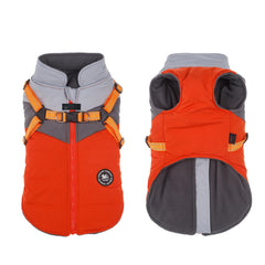 Norbi manteau hiver chien petit avec harnais intégré pour promenades confortables