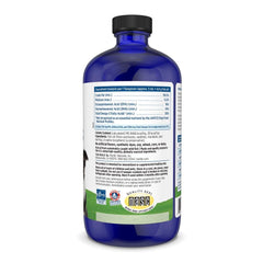 Nordic Naturals Omega-3 Pet – cuillère-doseuse, administration simple de l'huile quotidienne.