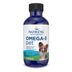 Nordic Naturals Omega-3 Pet flacon-pour-chat-et-chien, soutien potentiel au cœur et au pelage