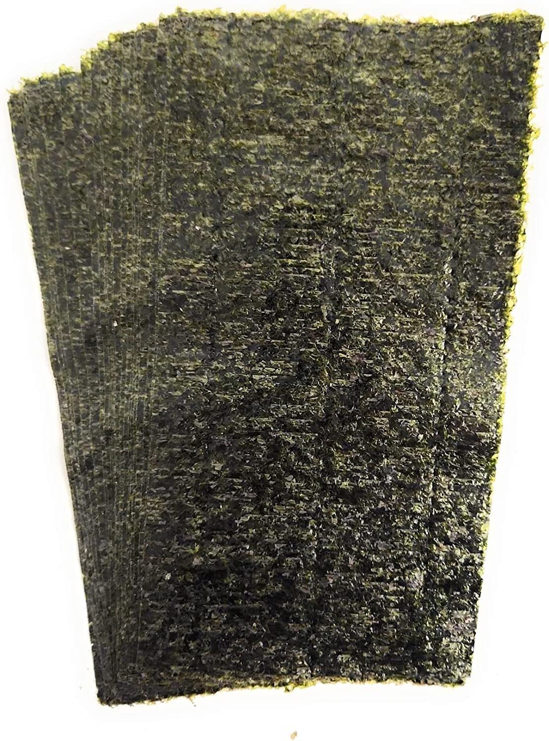 Norman's Nori: portion de feuilles d'algue verte pour alimentation facile.