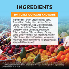 Convient au régime et à la sécurité alimentaire avec dinde Northwest Naturals