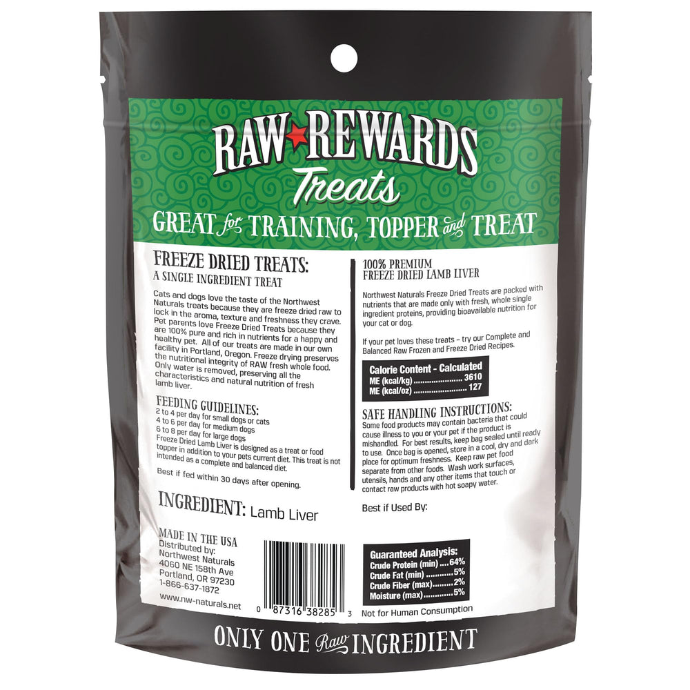 Production éthique contrôlée par l'USDA – Northwest Naturals Raw Rewards.