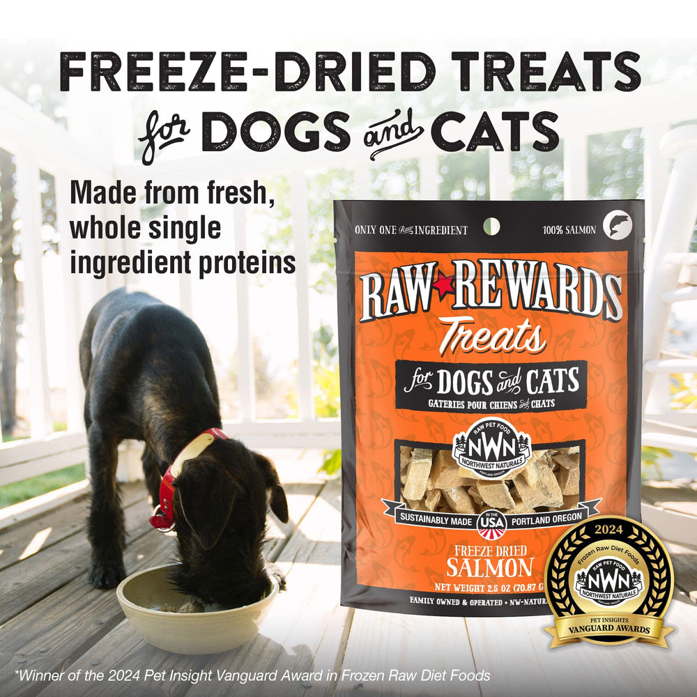 Bouchées petites Northwest Naturals Saumon faciles à mâcher pour chiens et chats.
