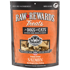 Northwest Naturals bouchées saumon en emballage pratique pour chiens et chats.