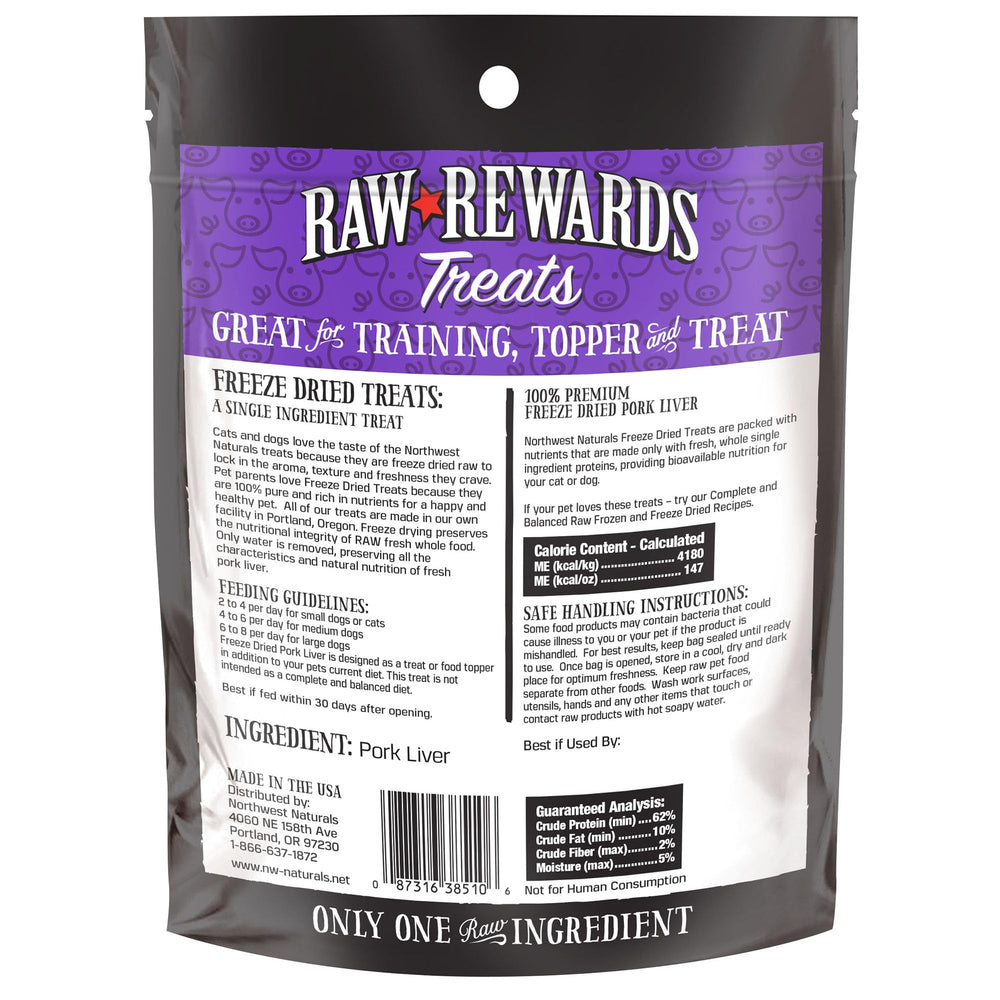 Northwest Naturals snack naturel pour chiens et chats, sans compromis.