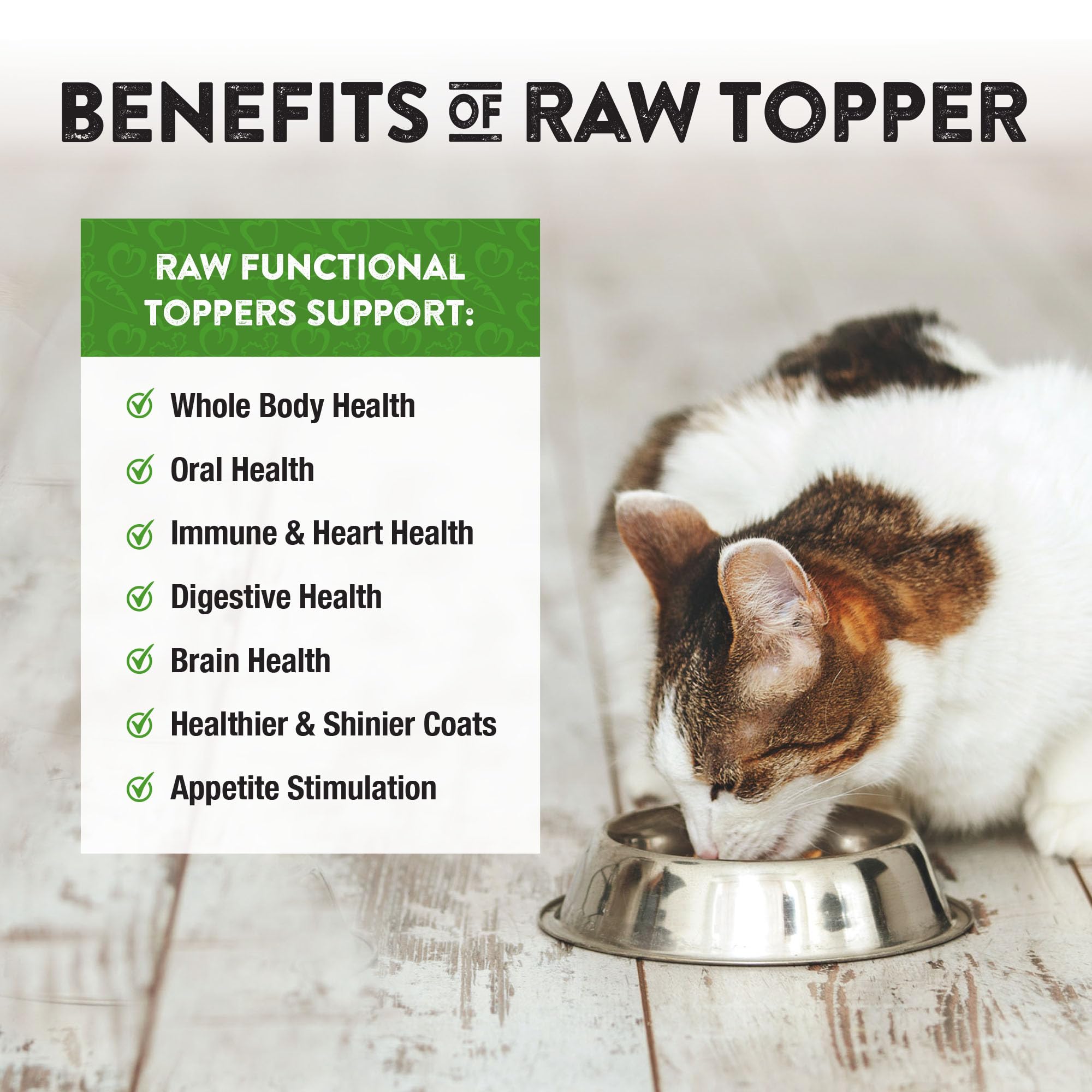 Northwest Naturals Topper ingrédients de qualité humaine, sans additifs artificiels.