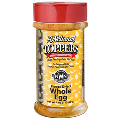 Northwest Naturals Topper œuf de poulet lyophilisé emballage, pratique pour nourrir à domicile.