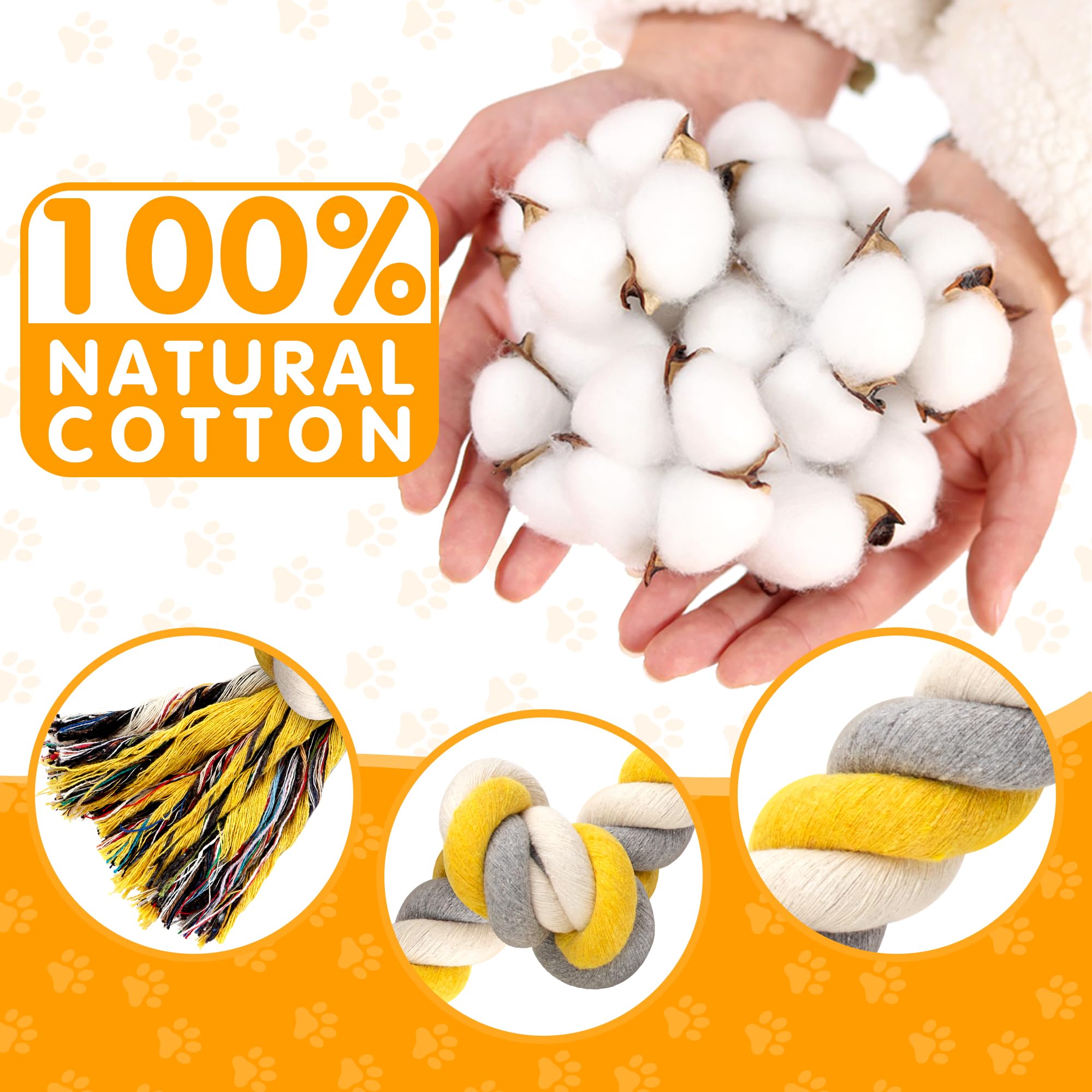 Norvy jouet corde chien XXL mordant-dur, idéal pour chiens agressifs et exercice durable.