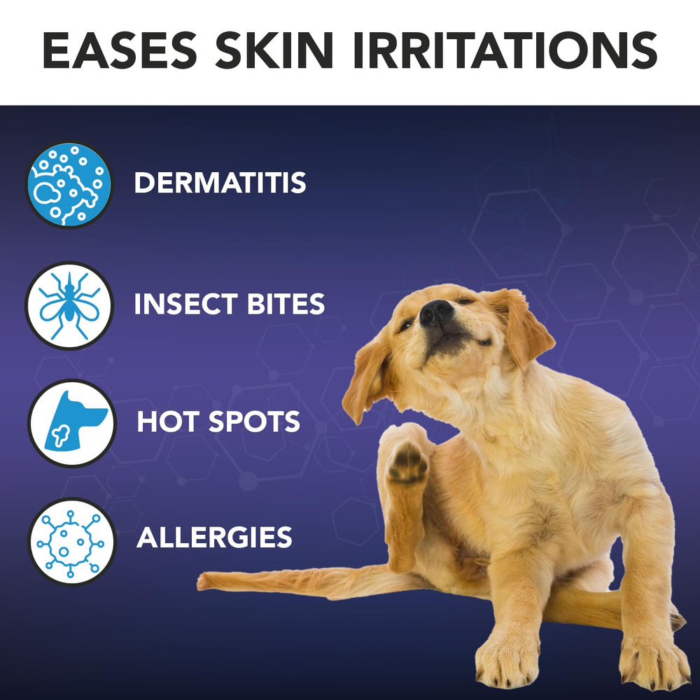 NOVEHA Hydrocortisone 1% – application chez le chien soulage démangeaisons
