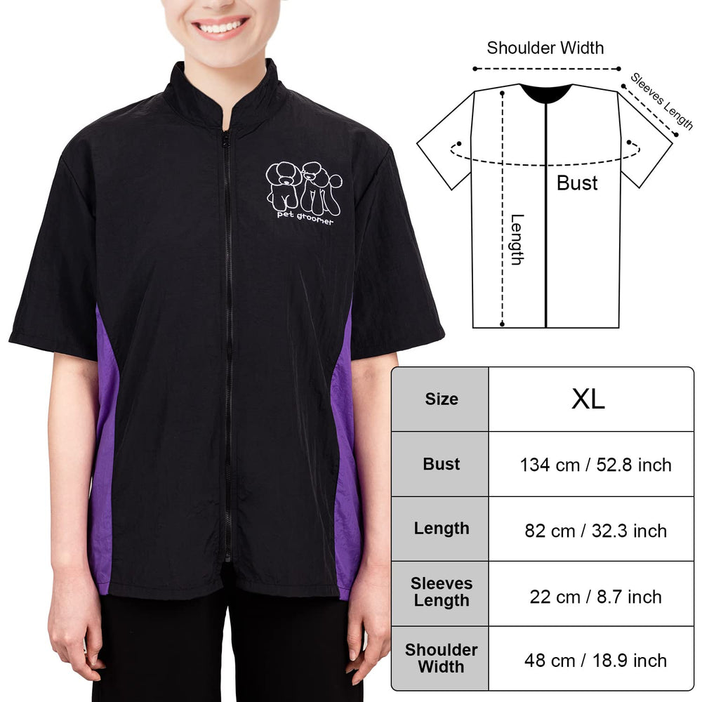Noverlife veste légère et confortable pour longues sessions de toilettage.