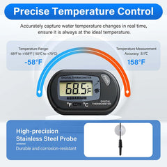 Ventouse robuste pour fixer le thermomètre Novique sur la paroi