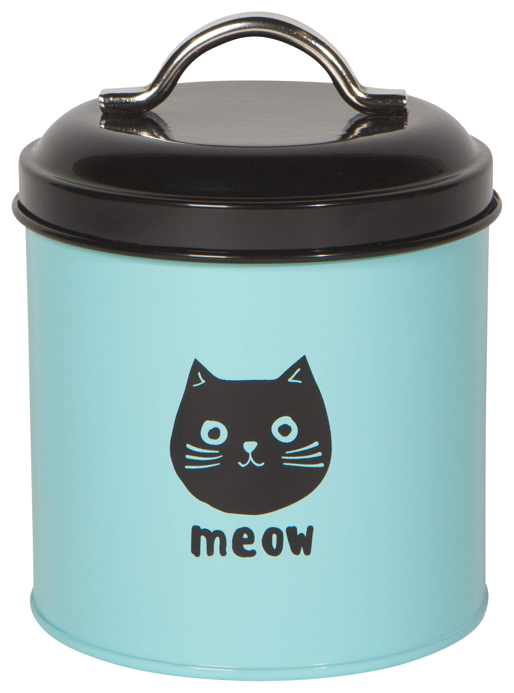 Now Designs Boîte à friandises pour chat Miaou vue avant, accès rapide au contenu