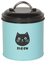 Now Designs Boîte à friandises pour chat Miaou vue avant, accès rapide au contenu