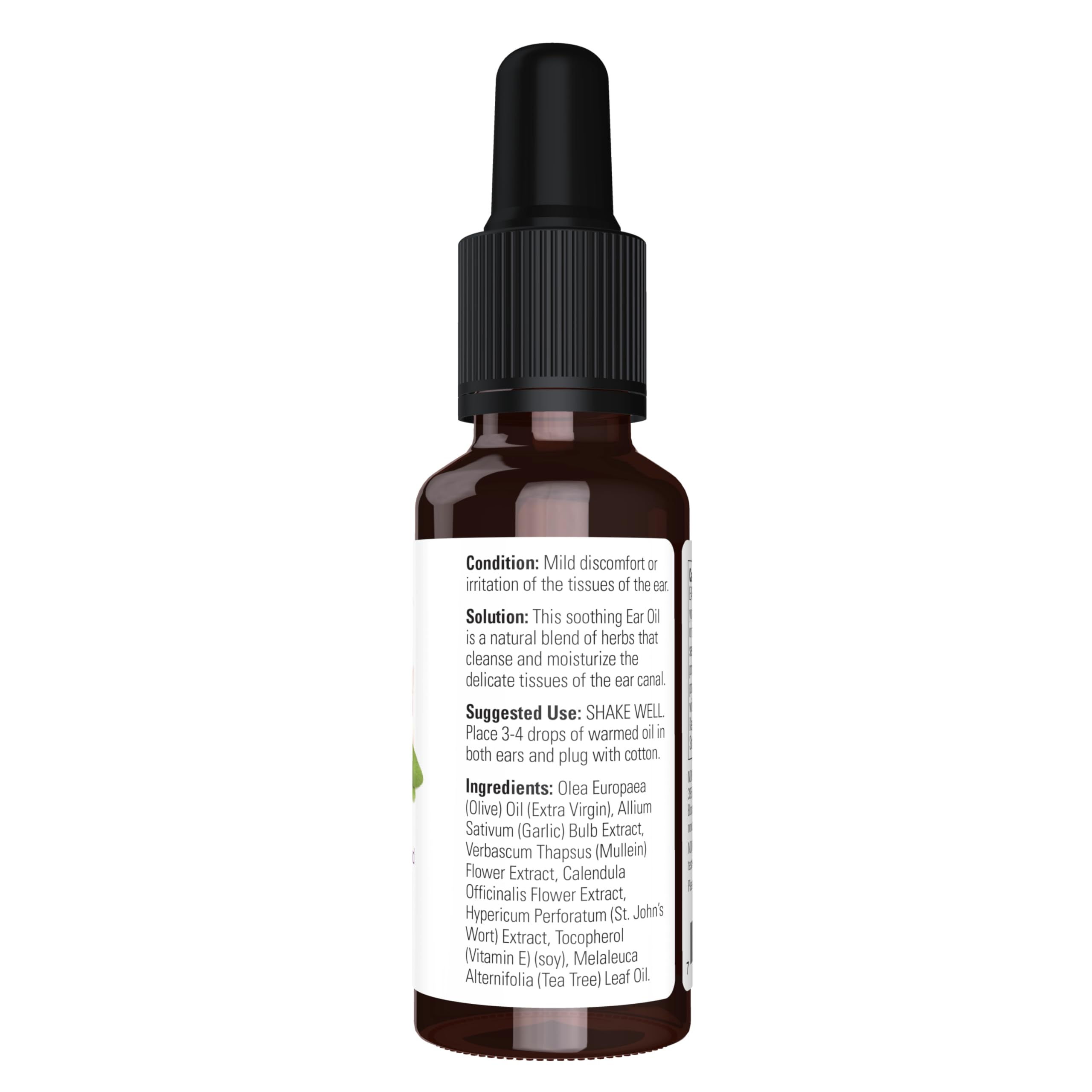 NOW Foods Ear Oil: gouttes tièdes facilitant l’application dans l’oreille.