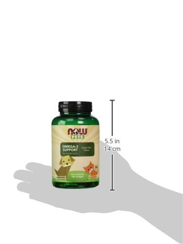 NOW Pets Omega-3, sources durables sardines et anchois, respectueux de l'environnement.