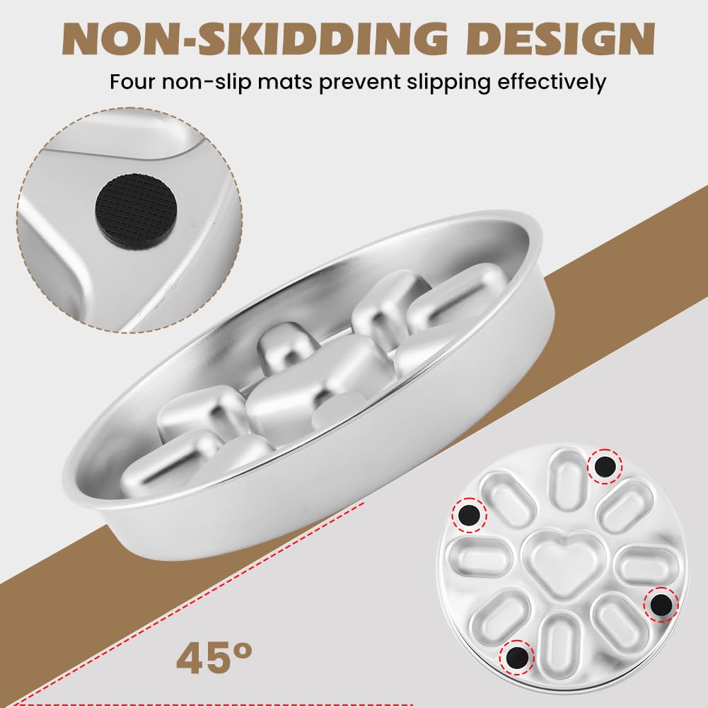 NOWHYX base silicone antidérapante, maintien stable lors des repas.