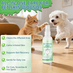 Pelage du chat après Nozerix – sensation apaisante et hydratante.