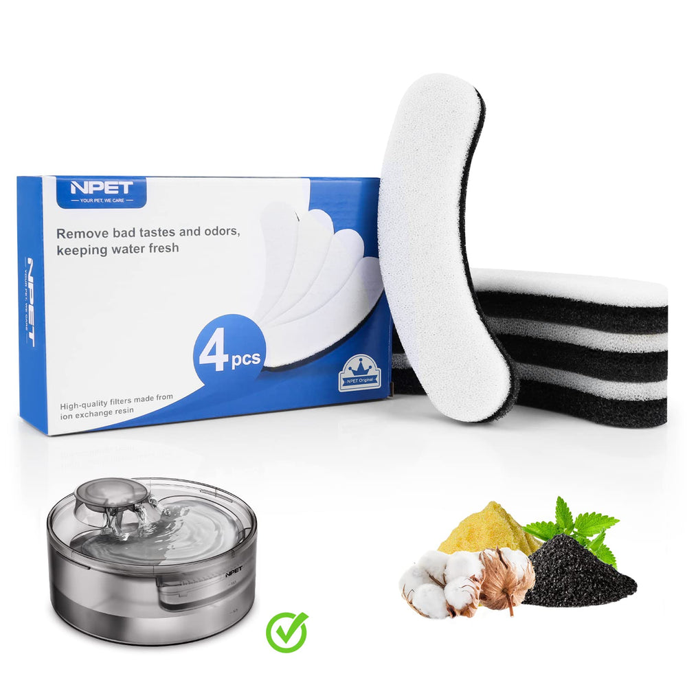 NPET DF10 distributeur d'eau grande capacité pour chats et chiens — pratique et continu