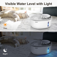 NPET filtration-triple-chat-eau-propre offre une eau plus fraîche